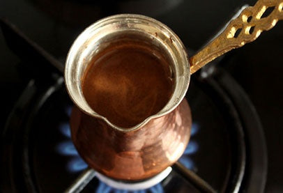 Copper Turkish Coffee Crucible 300ml Manufacturer code NO 5 CEZVE