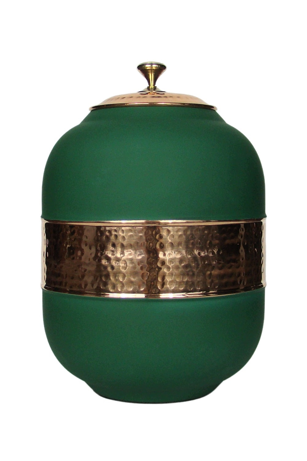 Copper Water Dispenser 5L Green Ayurvedic Natural Health Kitchen Brand no brand