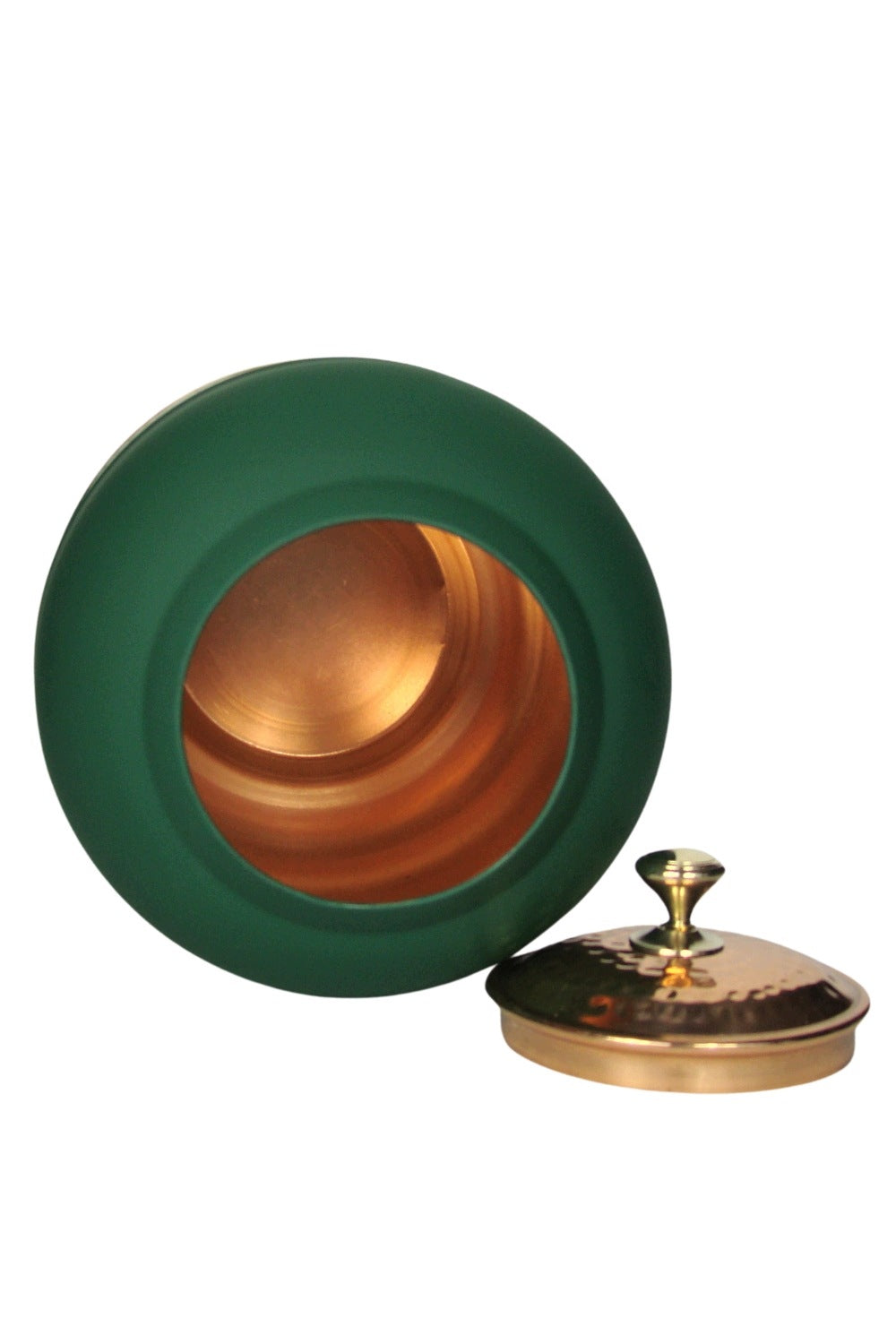 Copper Water Dispenser 5L Green Ayurvedic Natural Health Kitchen Model Dystrybutor wody miedziany 5L Green