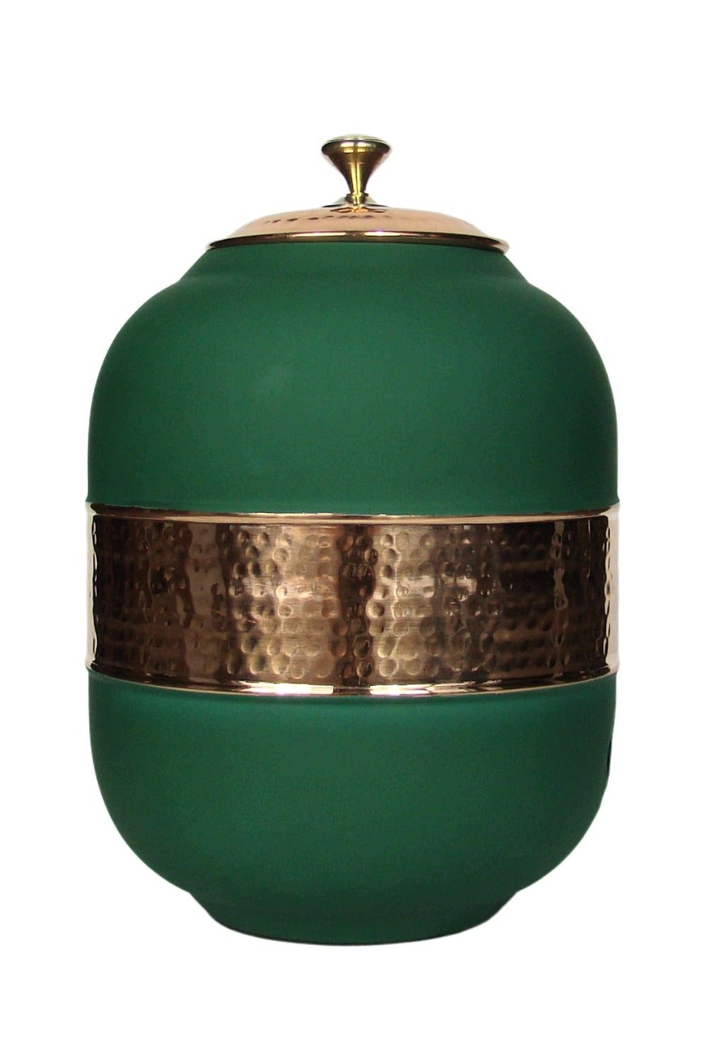 Copper Water Dispenser 5L Green Ayurvedic Natural Health Kitchen