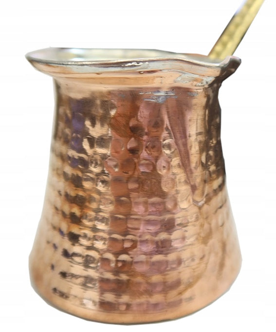 Copper crucible for coffee in Turkish copper 200ml