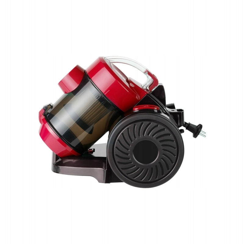Corded vacuum cleaner Rosberg R51001B, 800 W, 2 litres, red, bagless Manufacturer no brand
