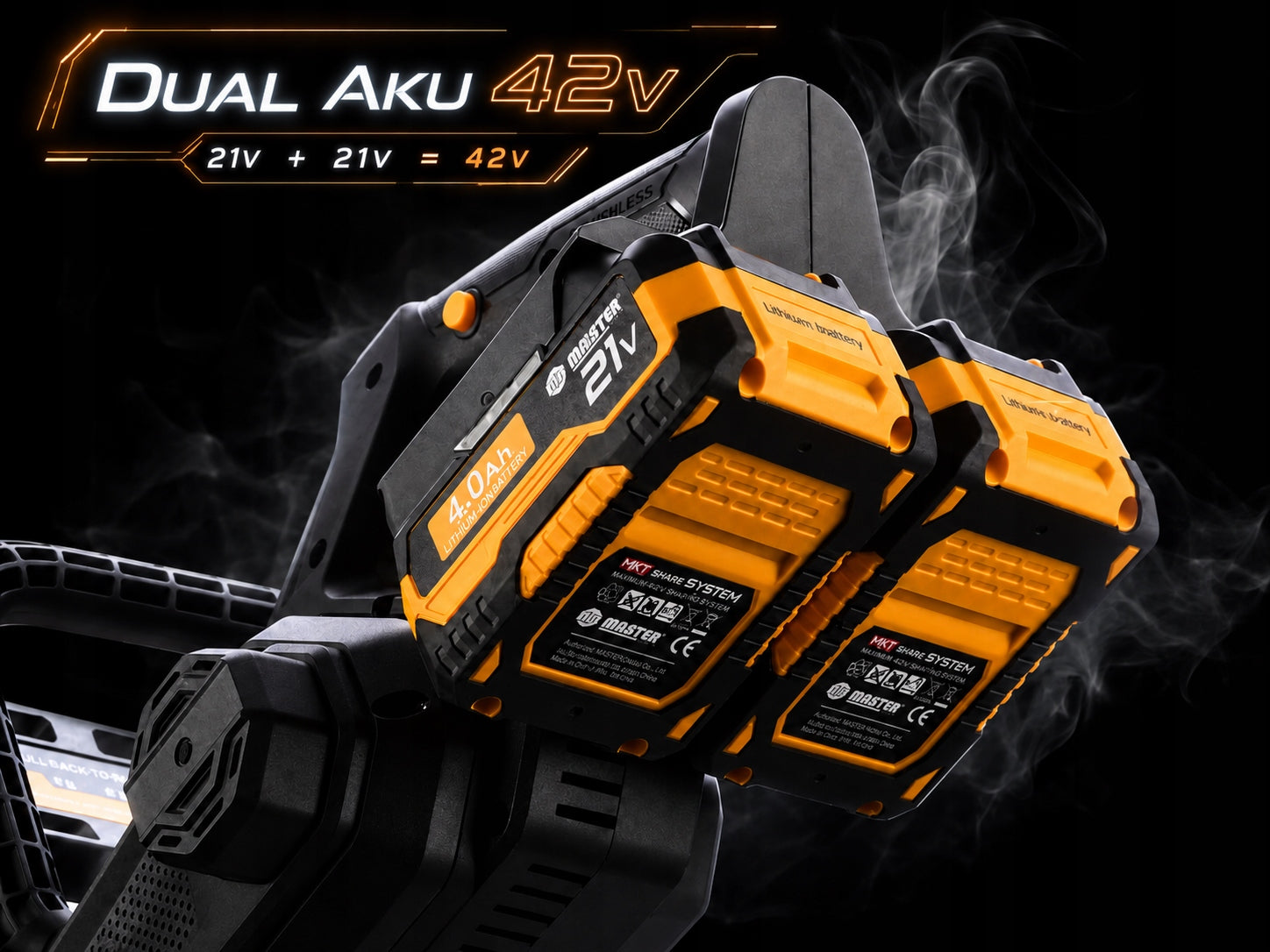 Cordless 40V 40cm Chainsaw Electric Chainsaw SoftSTART MP0011 Manufacturer code MP0011-PRO