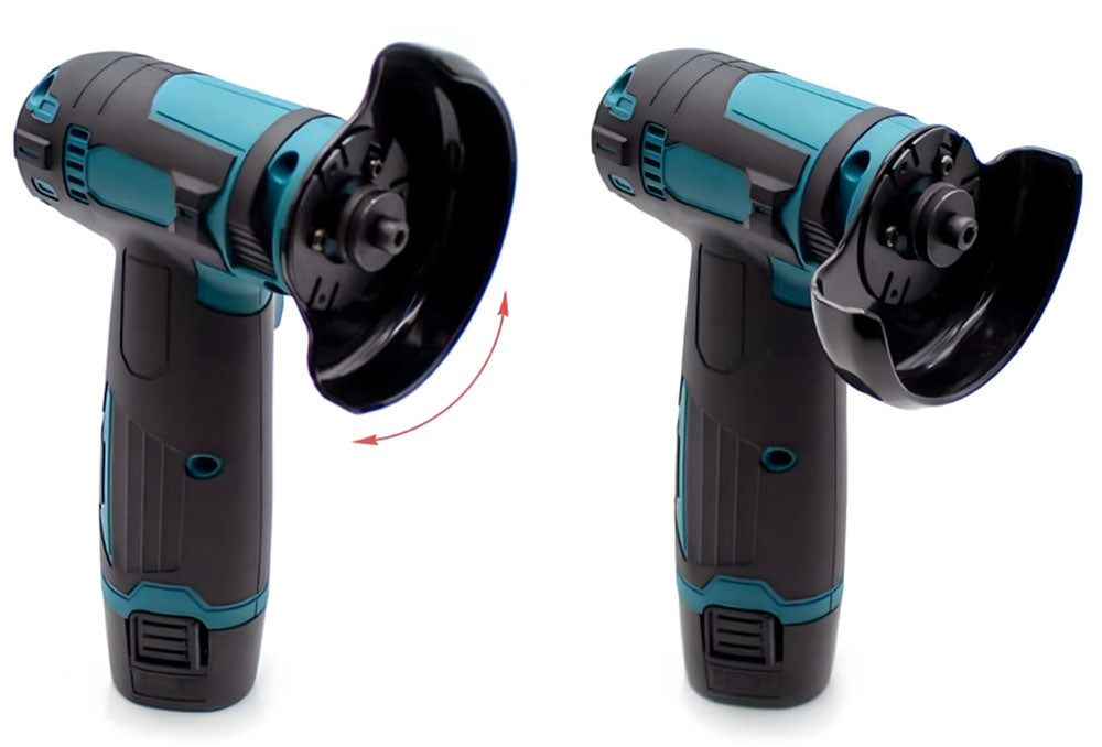 Cordless Angle Grinder 12V Powerful Brushless Battery Power supply type rechargeable battery