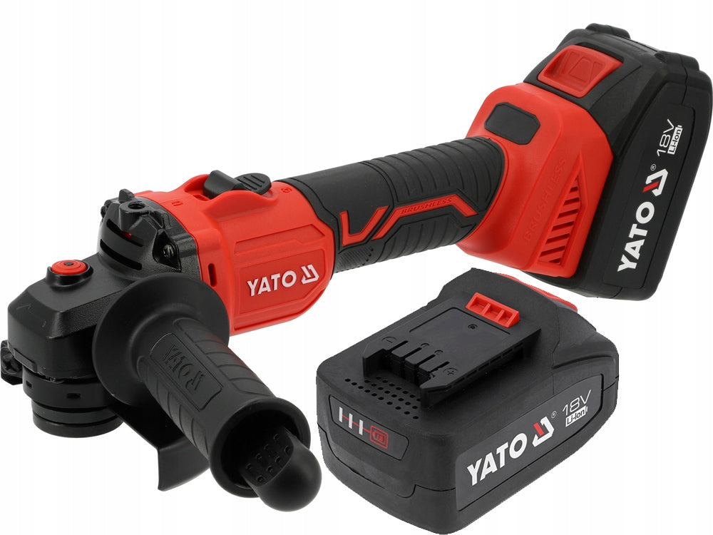 Cordless Angle Grinder two aku 2x 4Ah BRUSHLESS YATO YT-828252