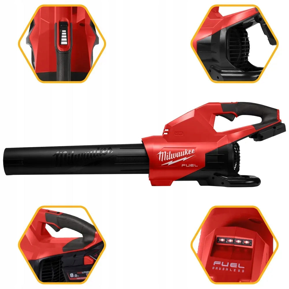 Cordless Blower Milwaukee M18 F2BL-0 FUEL 2x18V 4933479987 Output 17 m3/min