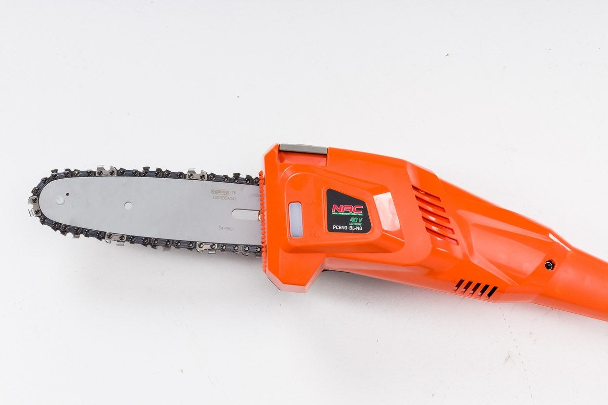 Cordless CHAINSAW on boom NAC 40V SDS OREGON 20 cm Power supply battery operated