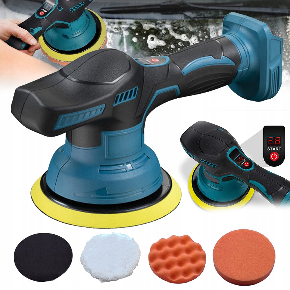 Cordless Car Polisher, Eccentric, 8 Speeds Brand no brand