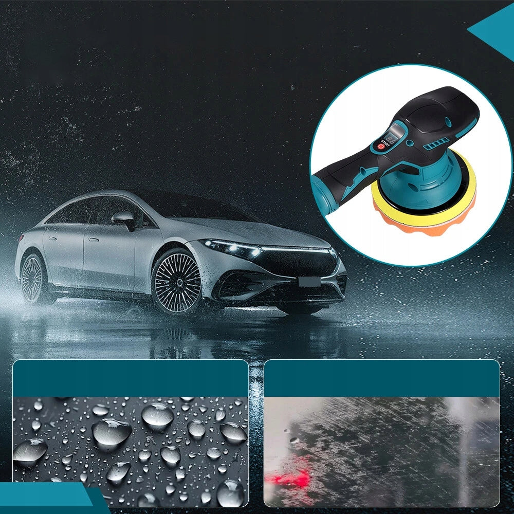 Cordless Car Polisher Eccentric Polisher 8 Speeds For Makita Brand no brand