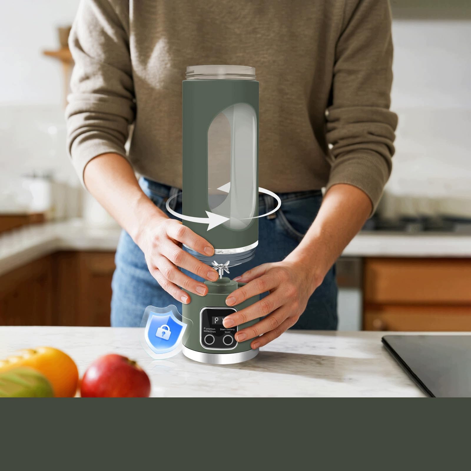 Cordless Cocktail Blender, Cordless, 3,7V Packaging status original