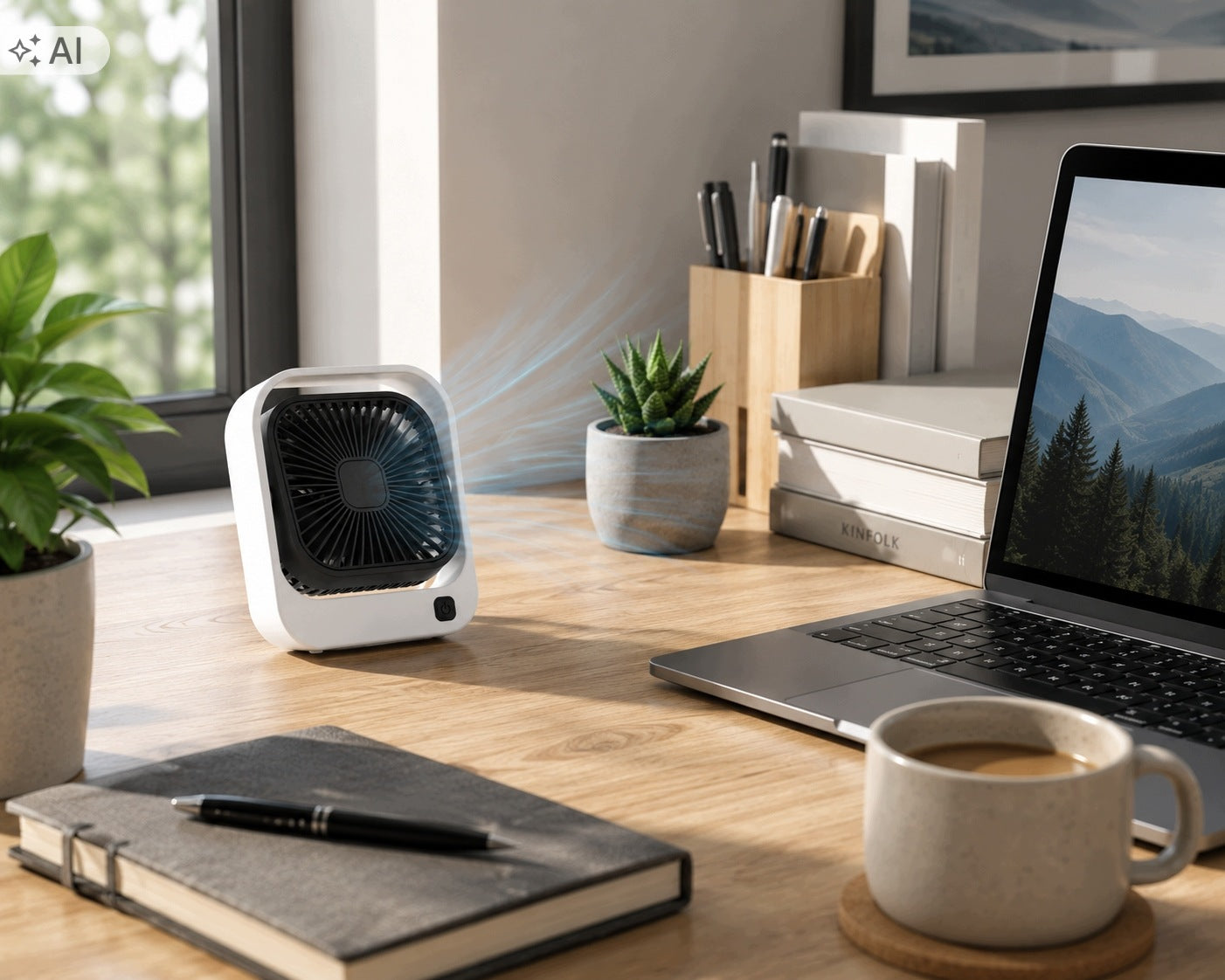 Cordless Desk Fan Mini Portable Quiet Adjustable White Manufacturer code Sellpoint Lampka Solarna Gruntowa Najazdowa