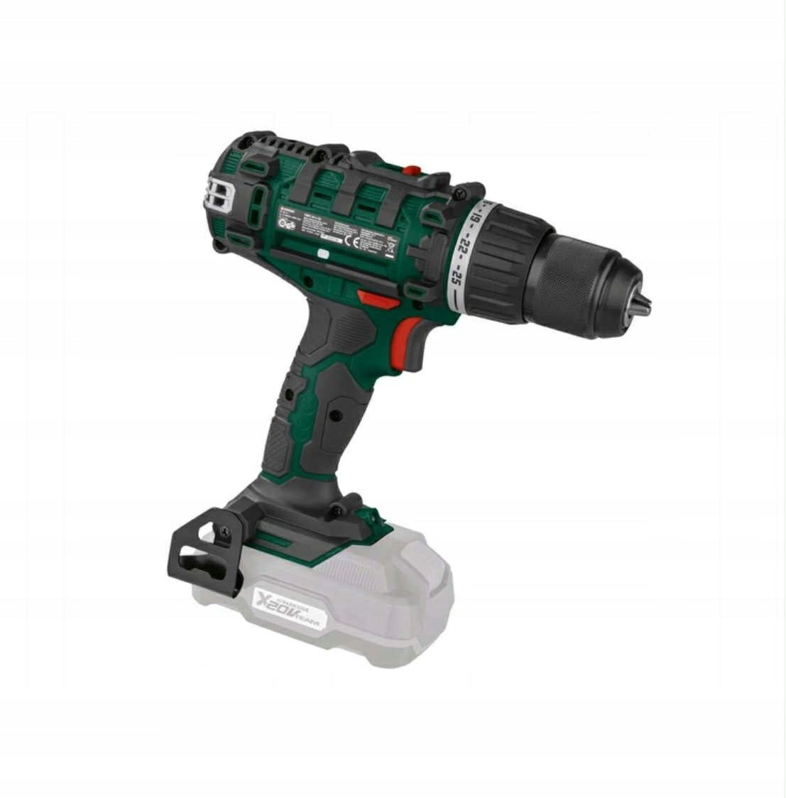 Cordless Drill/Driver 20V PARKSIDE PABS 20-Li Packaging status original