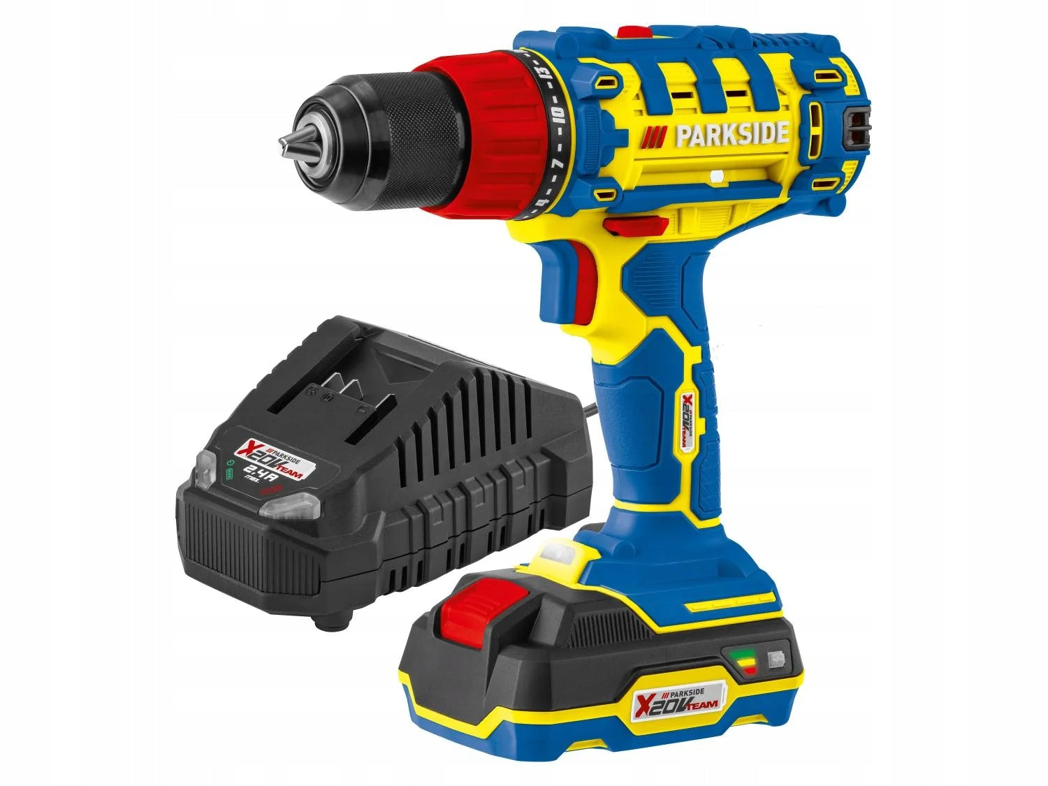 Cordless Drill/Driver Parkside 20 V PABS 20-Li G8 Limited