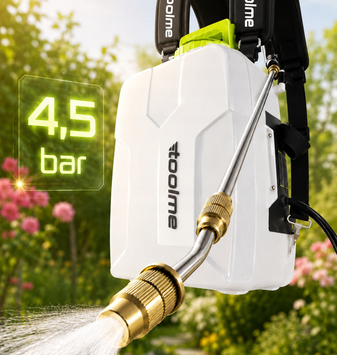 Cordless Electric 21v Pressure Sprayer 16l PREMIUM tm286 Manufacturer code TM286