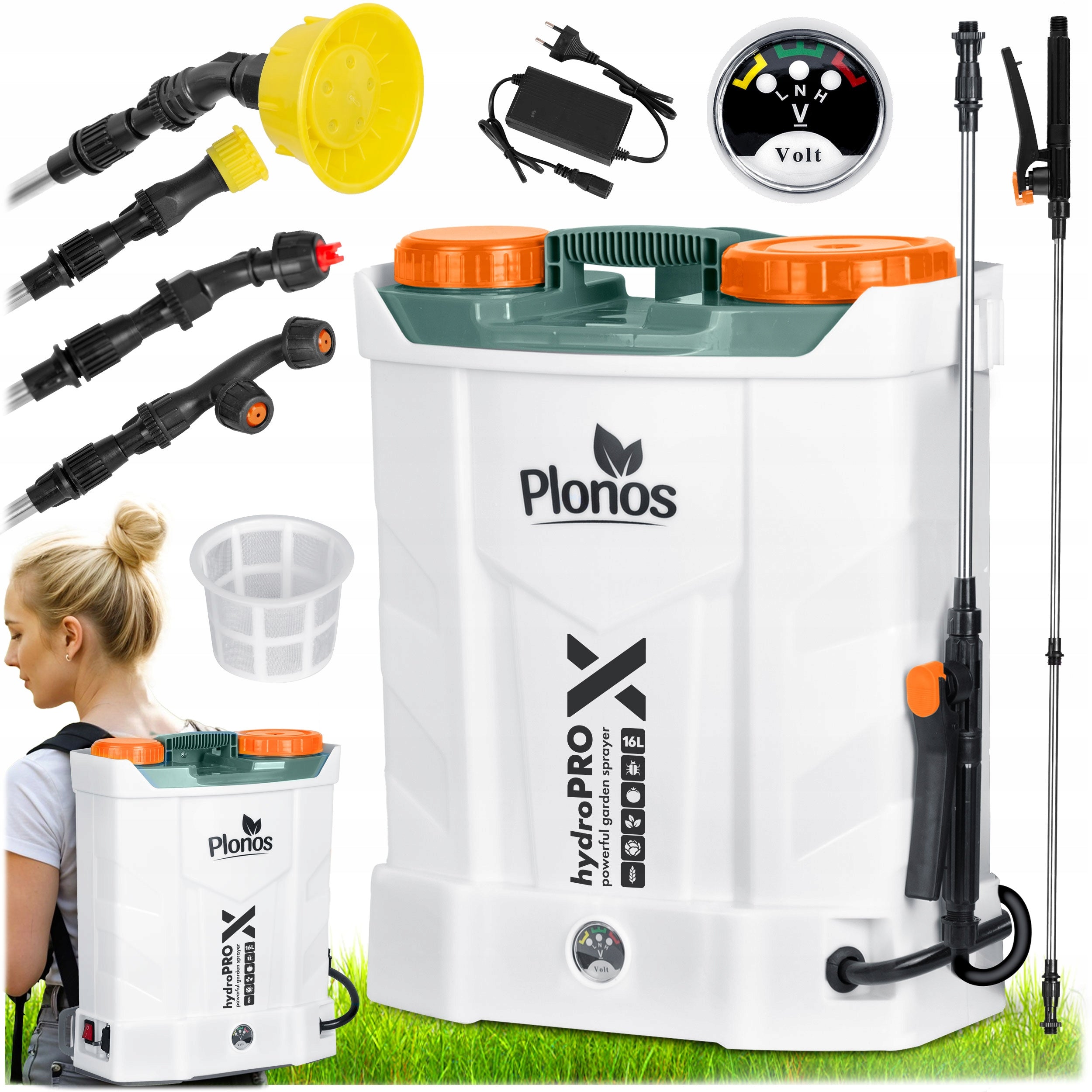 Cordless Electric Backpack Pressure Sprayer 85cm LANCA 16L