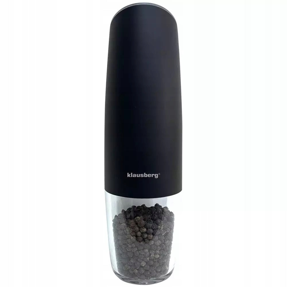 Cordless GRAVITY Salt and Pepper Grinder, Spices KLAUSBERG Brand Klausberg