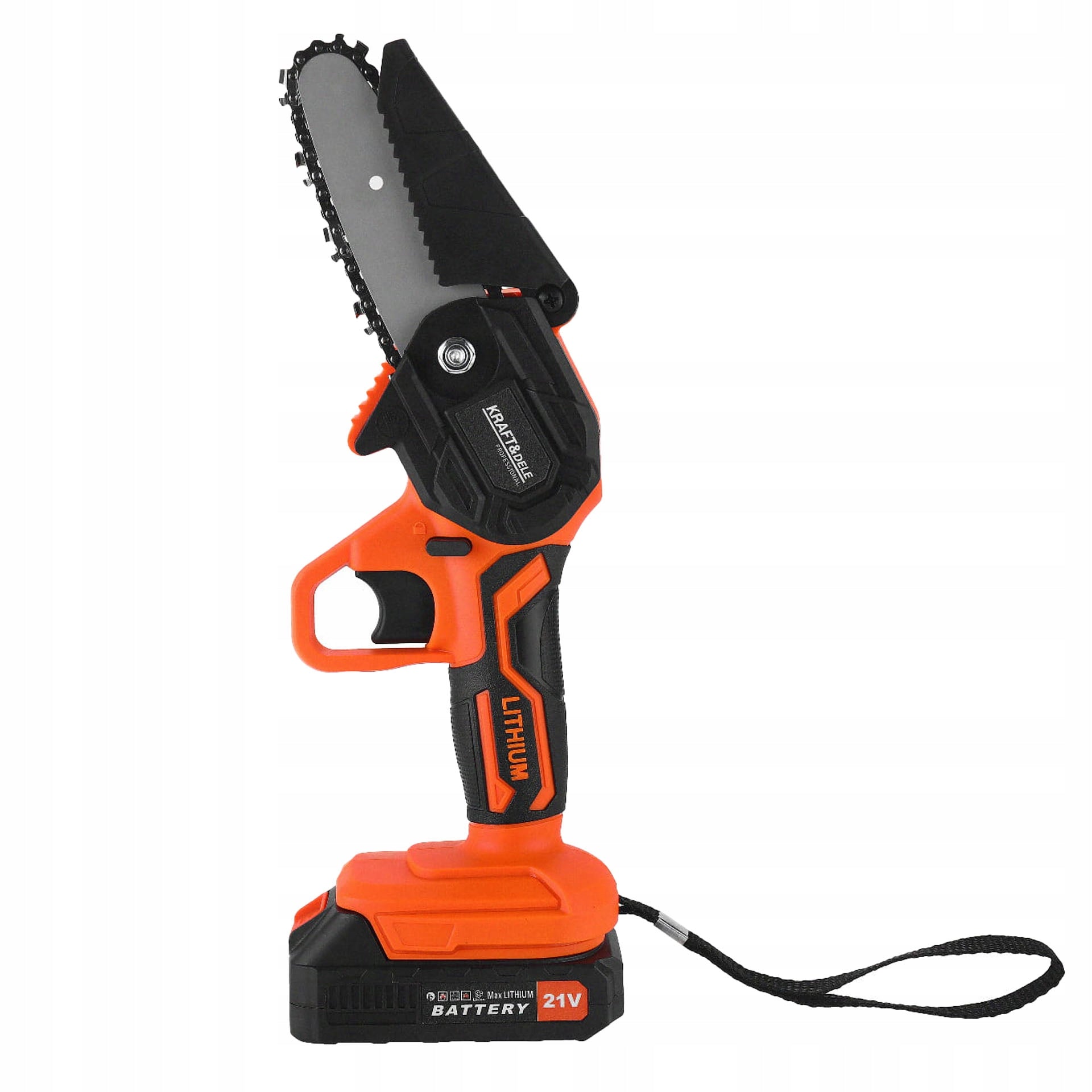 Cordless Garden Saw 2x 21V/2Ah 4" 320 RPM Boom Kraft&Dele Packaging status original