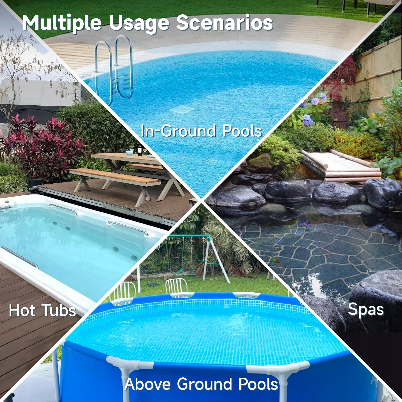 Cordless Handheld Pool Vacuum Cleaner - Lightweight for Above Ground Pools Product weight with unit packaging 5 kg