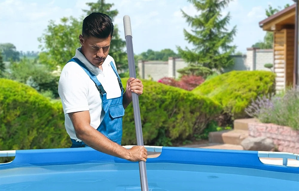 Cordless Handheld Vacuum Cleaner For Pools Wybot Hyson100 Telescopic Stick Power 15 W