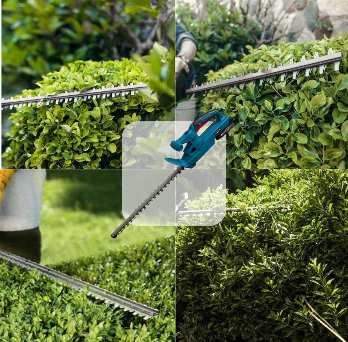 Cordless Hedge Trimmer for Battery 21V 52 cm Manufacturer code NOŻYCE BEZPRZEWODOWE RĘCZNE DO ŻYWOPŁOTU