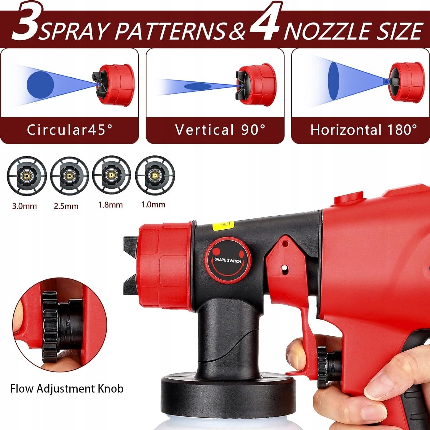 Cordless High Pressure Spray Gun Airless Paint Sprayer For Milwaukee 18V Manufacturer code YX-PQ-SG05-MWQ