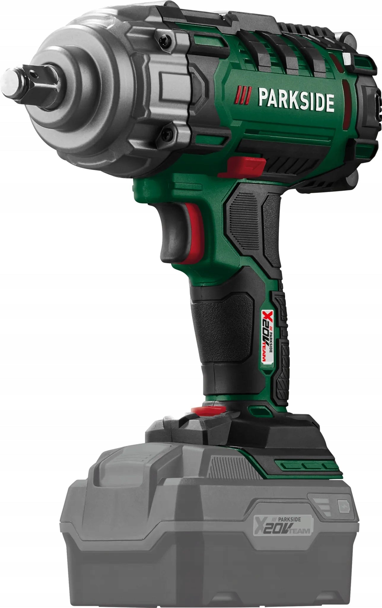 Cordless Impact Wrench PARKSIDE PASSK 20-Li 20V 400Nm +Case Caps Manufacturer code PASSk 20-Li C4