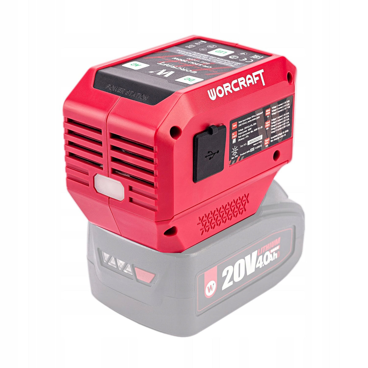 Cordless Inverter Converter 230V USBC USB Flashlight GIFT for DAD Effective power 200 W