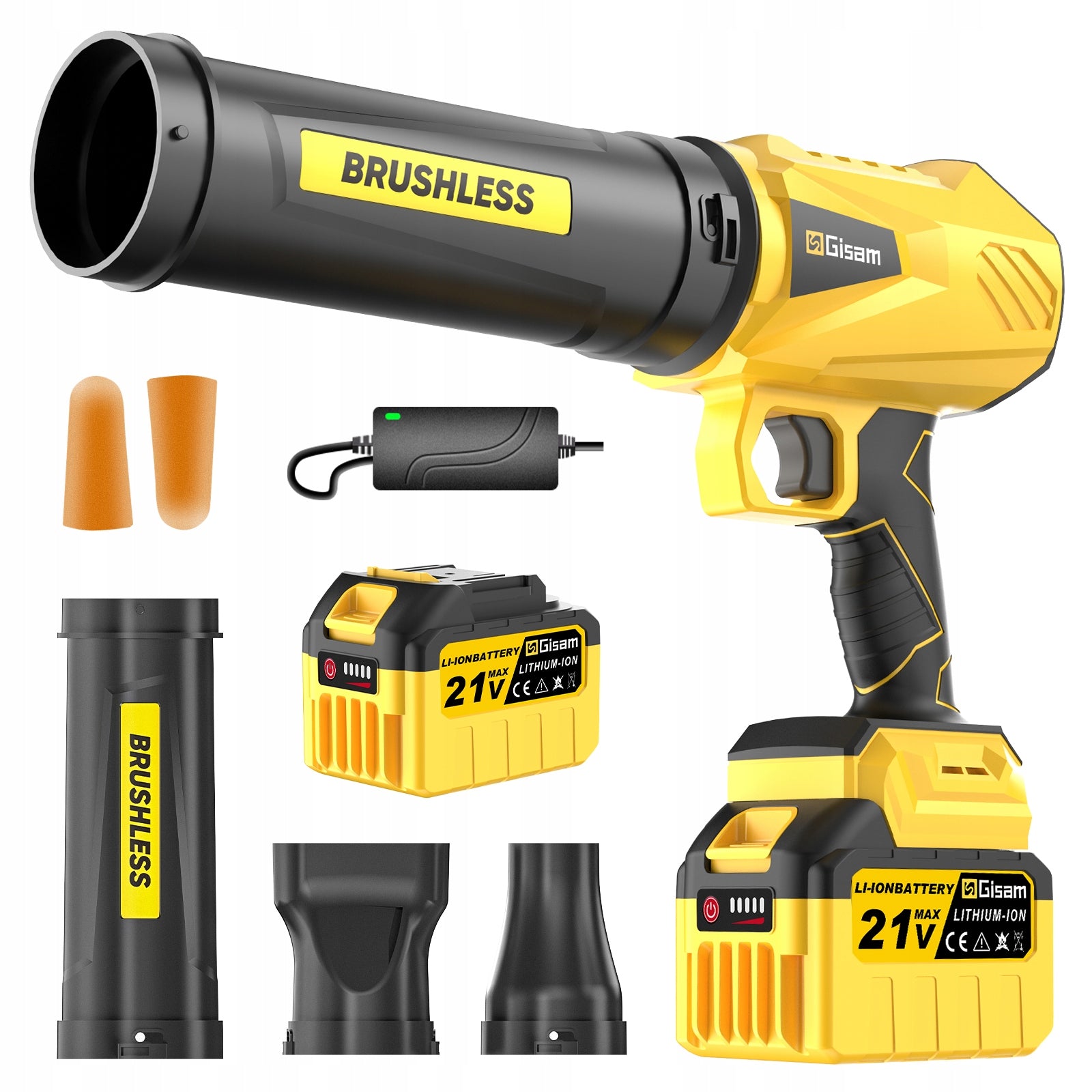 Cordless Leaf Blower Electric Blower For Garden Snow Leaves