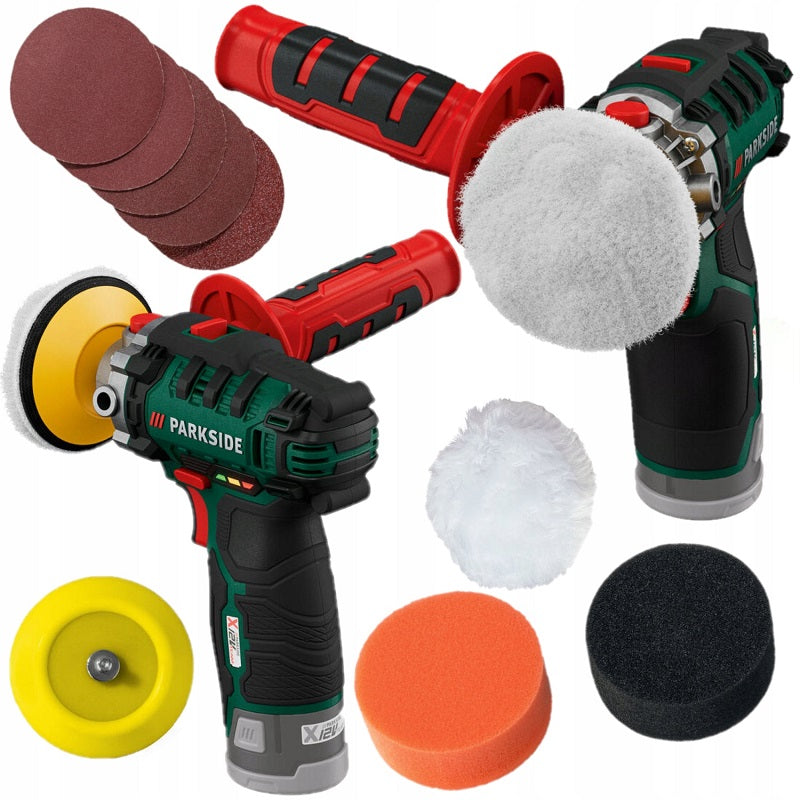 Cordless Polisher Parkside 12V PAAP 12 C3 Grinder Manufacturer code PAAP 12 C3
