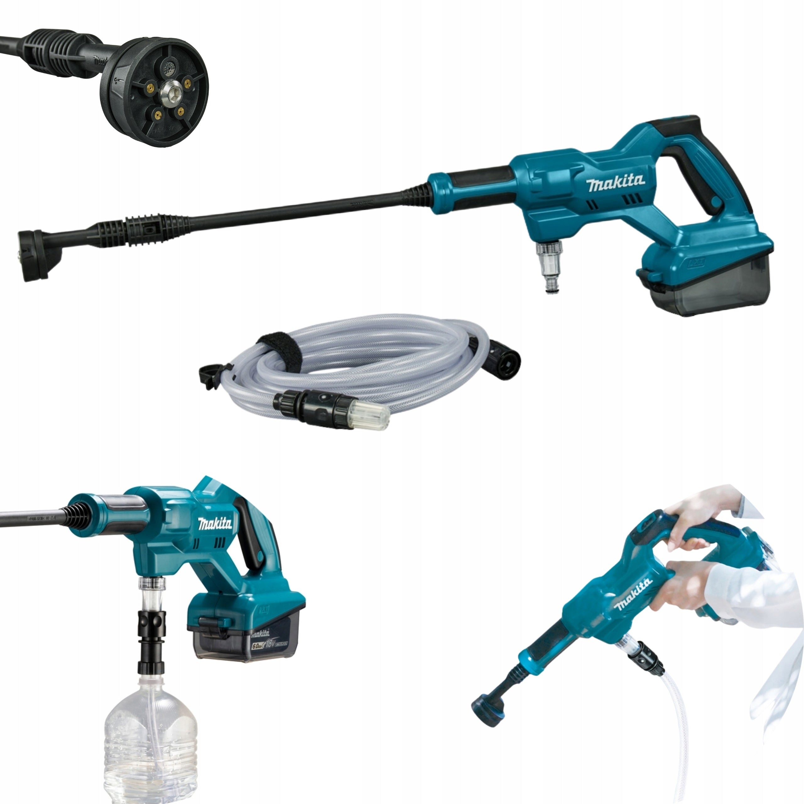 Cordless Pressure Washer Makita DHW180Z DHW180 18V LXT 24/8 bar SOLO Manufacturer code DHW180Z