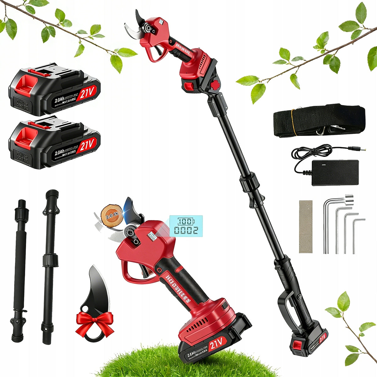 Cordless Saw Pruner Branch Saw on BOOM Pole,Scalable Manufacturer code 4048715781063