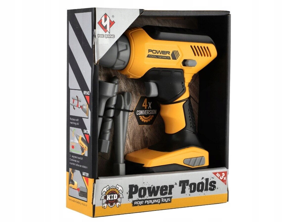 Cordless Screwdriver Drill/Driver + Sockets Brand ChRLD