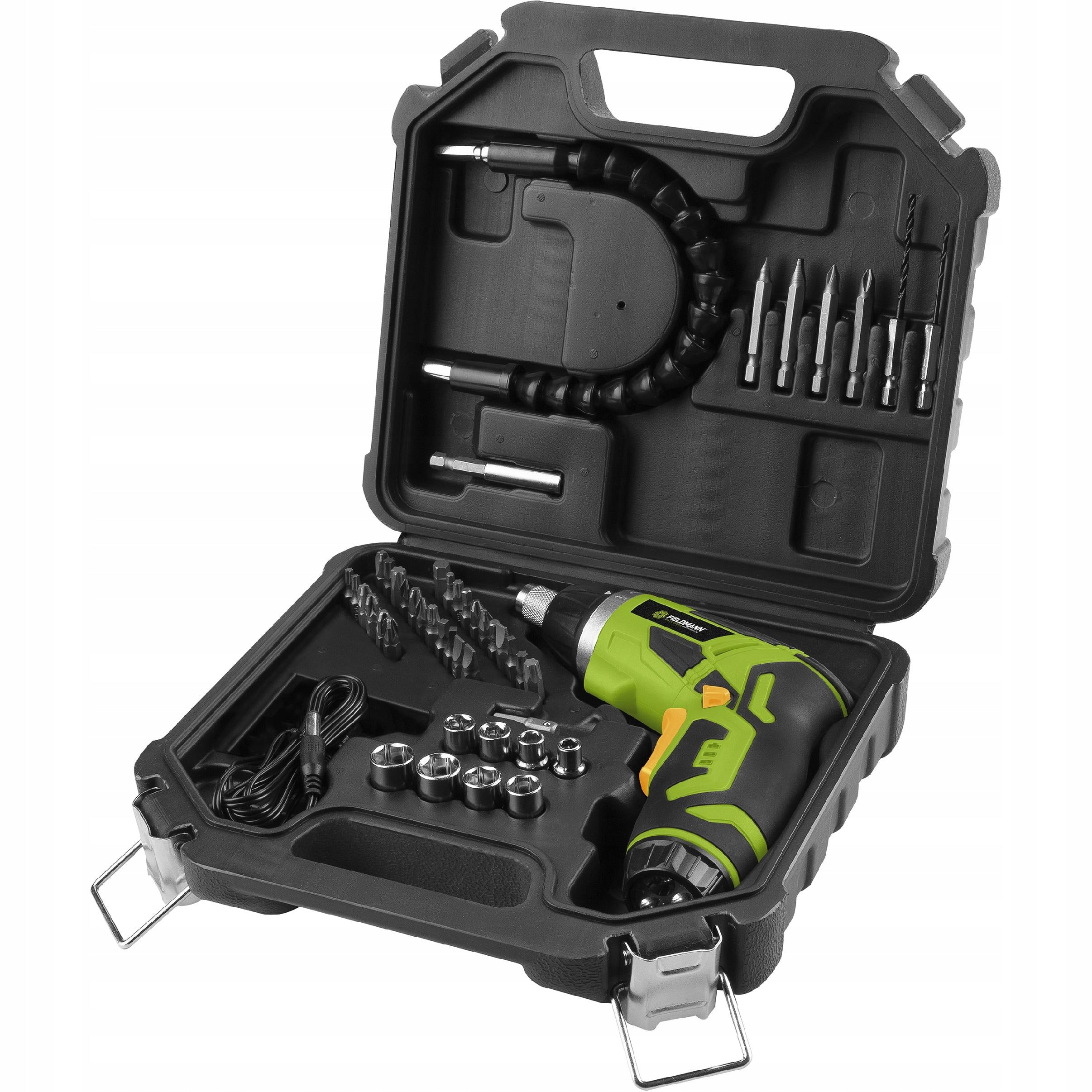 Cordless Screwdriver Fieldmann FDS10155A + Bit Set 1300mAh Packaging status original