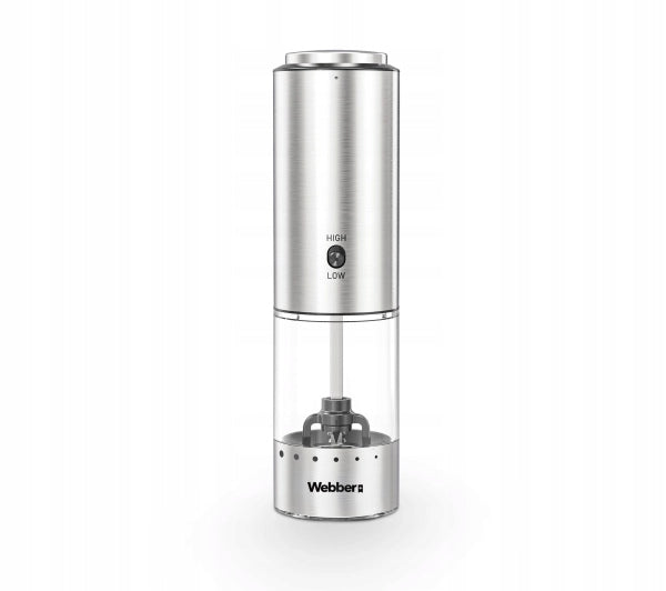Cordless Spice / Salt / Pepper Grinder Webber MK30 Silver