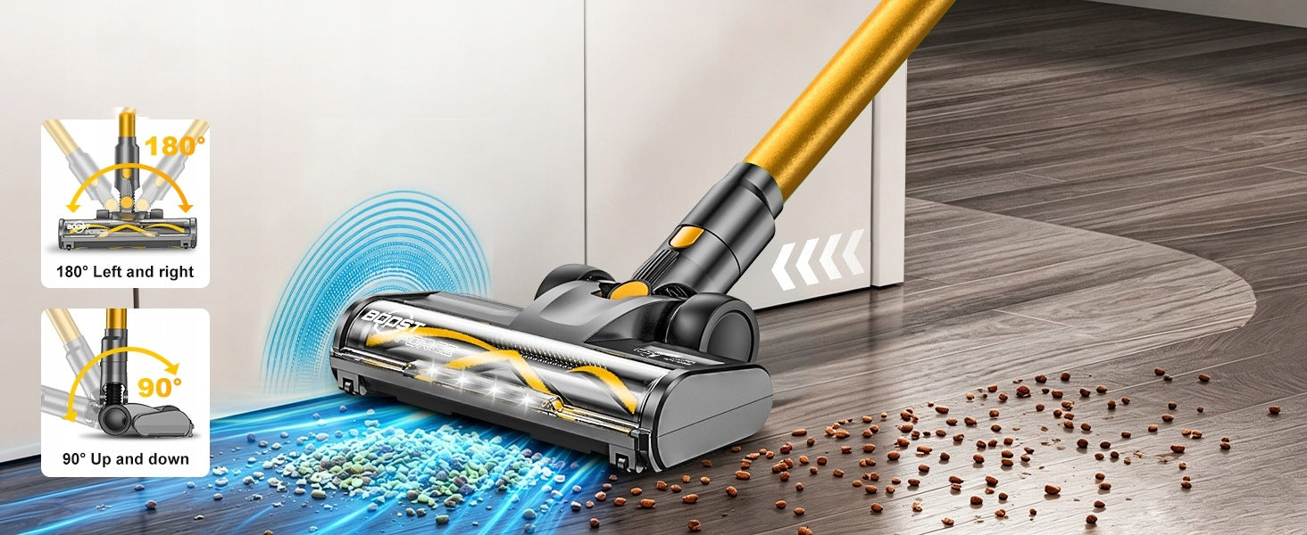 Cordless Upright Handheld Vacuum Cleaner 600w 55KPA 1,8L For Home Brand Feward