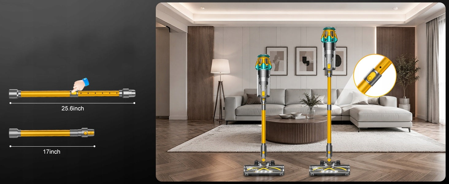Cordless Upright Handheld Vacuum Cleaner 600w 55KPA 1,8L For Home Manufacturer code 600w 55KPA 1,8L Do domu