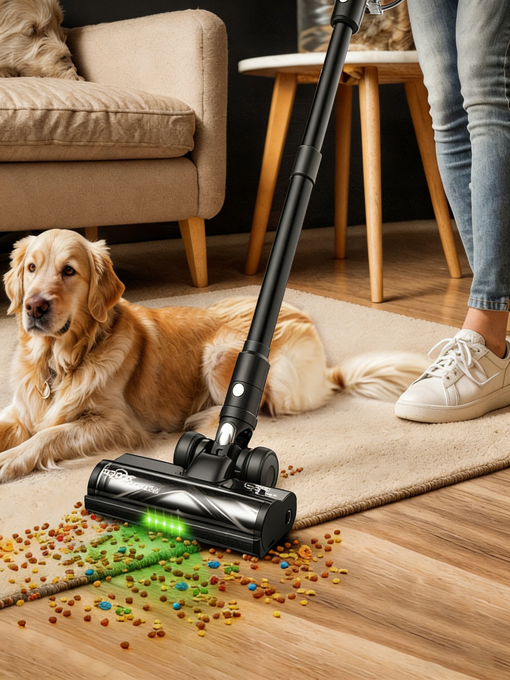 Cordless Upright Handheld Vacuum Cleaner Feward H28 500w 46KPA Model H28B