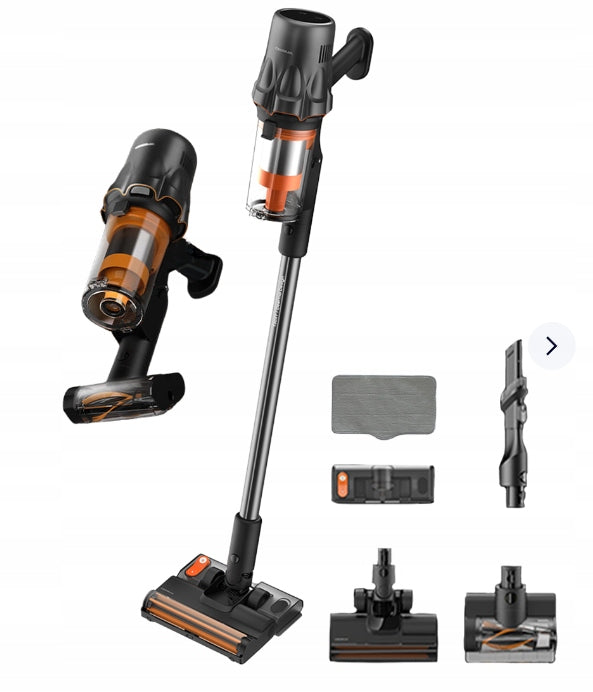 Cordless Upright Vacuum Cleaner DEERMA T30WXT – vacuuming and wet cleaning