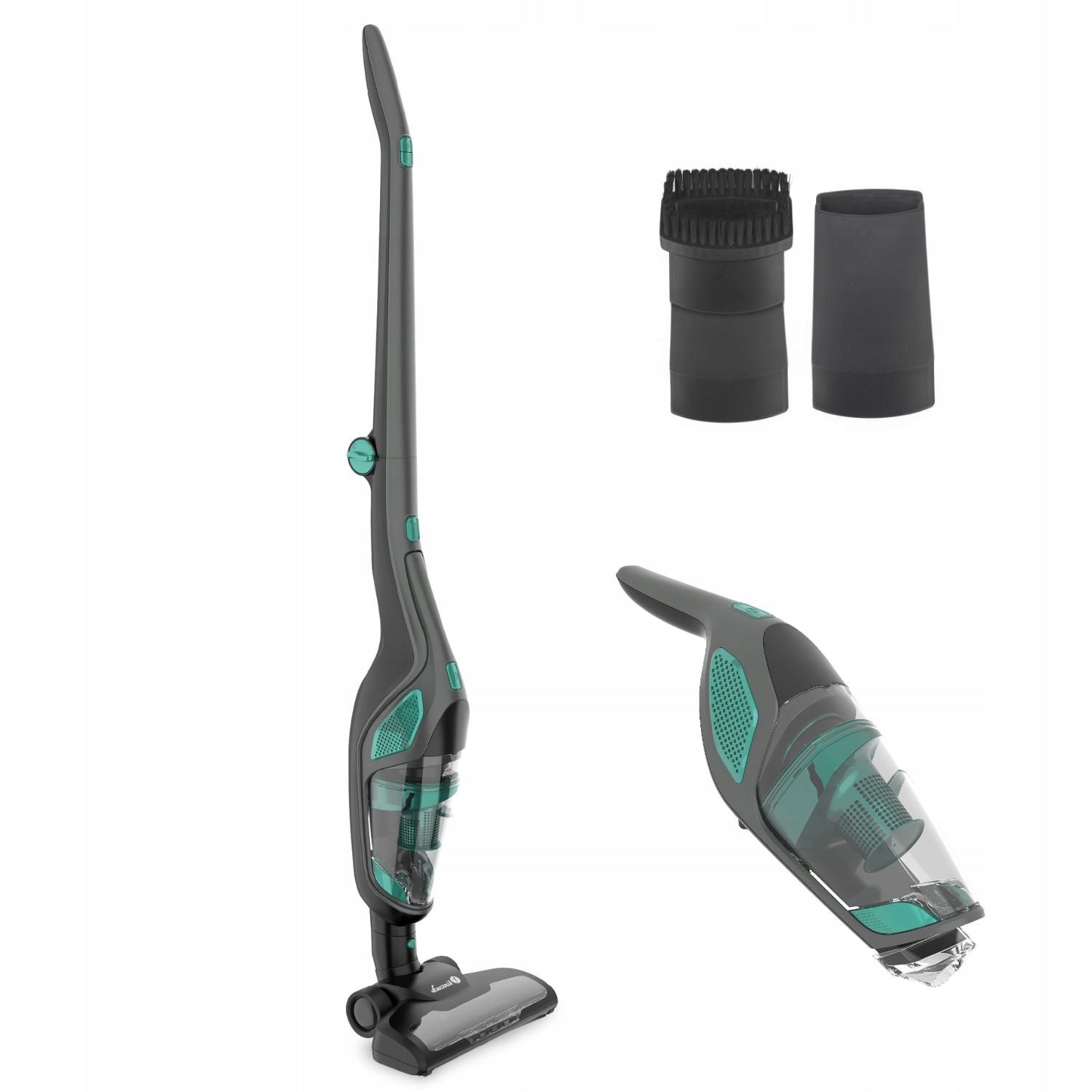 Cordless Upright Vacuum Cleaner Folding 60 Min 2in1 OP-2019 115W LED