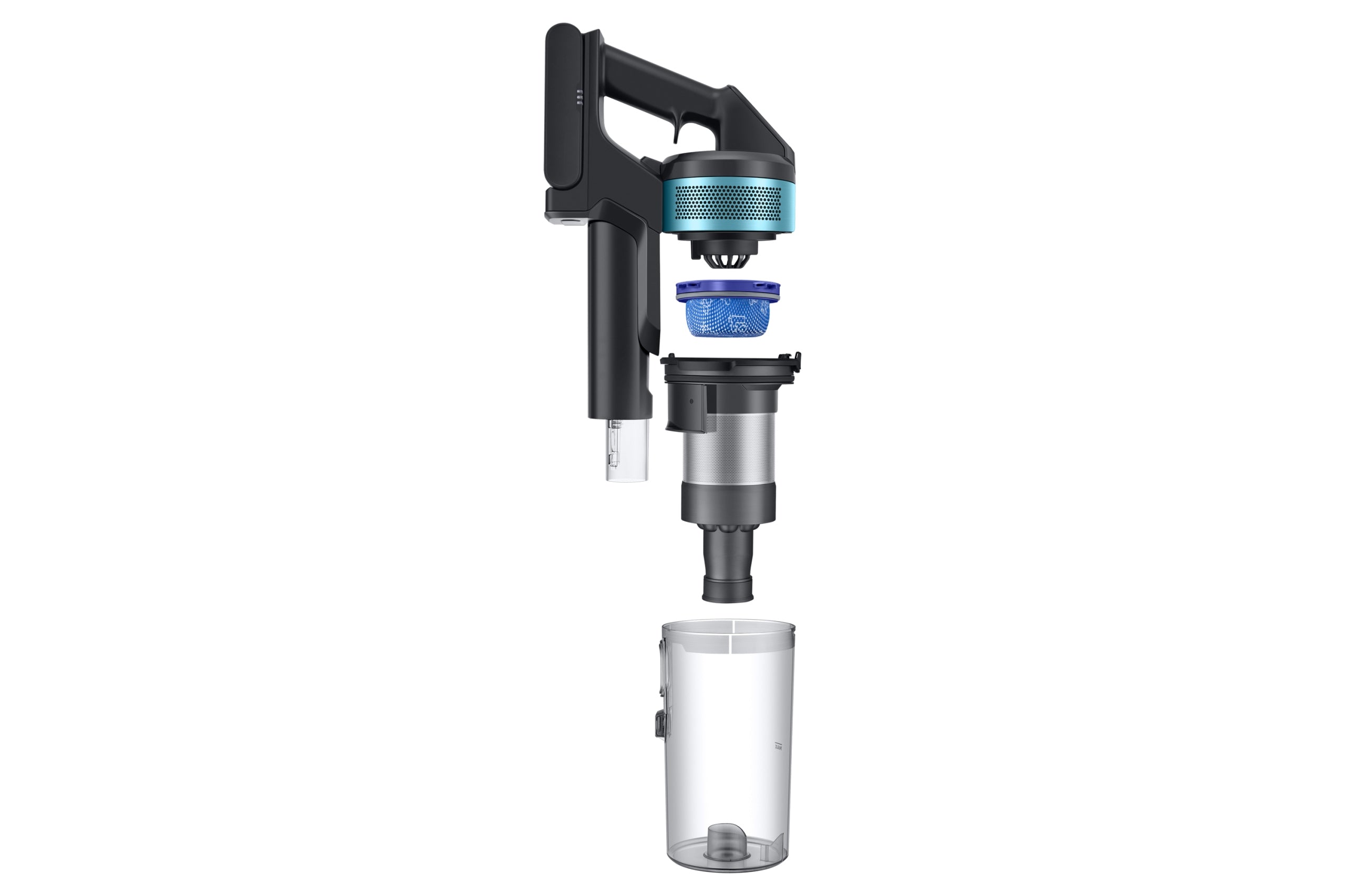 Cordless Upright Vacuum Cleaner Samsung VS20B75AGR1 Jet 75E Pet Dust container volume 0.8 l