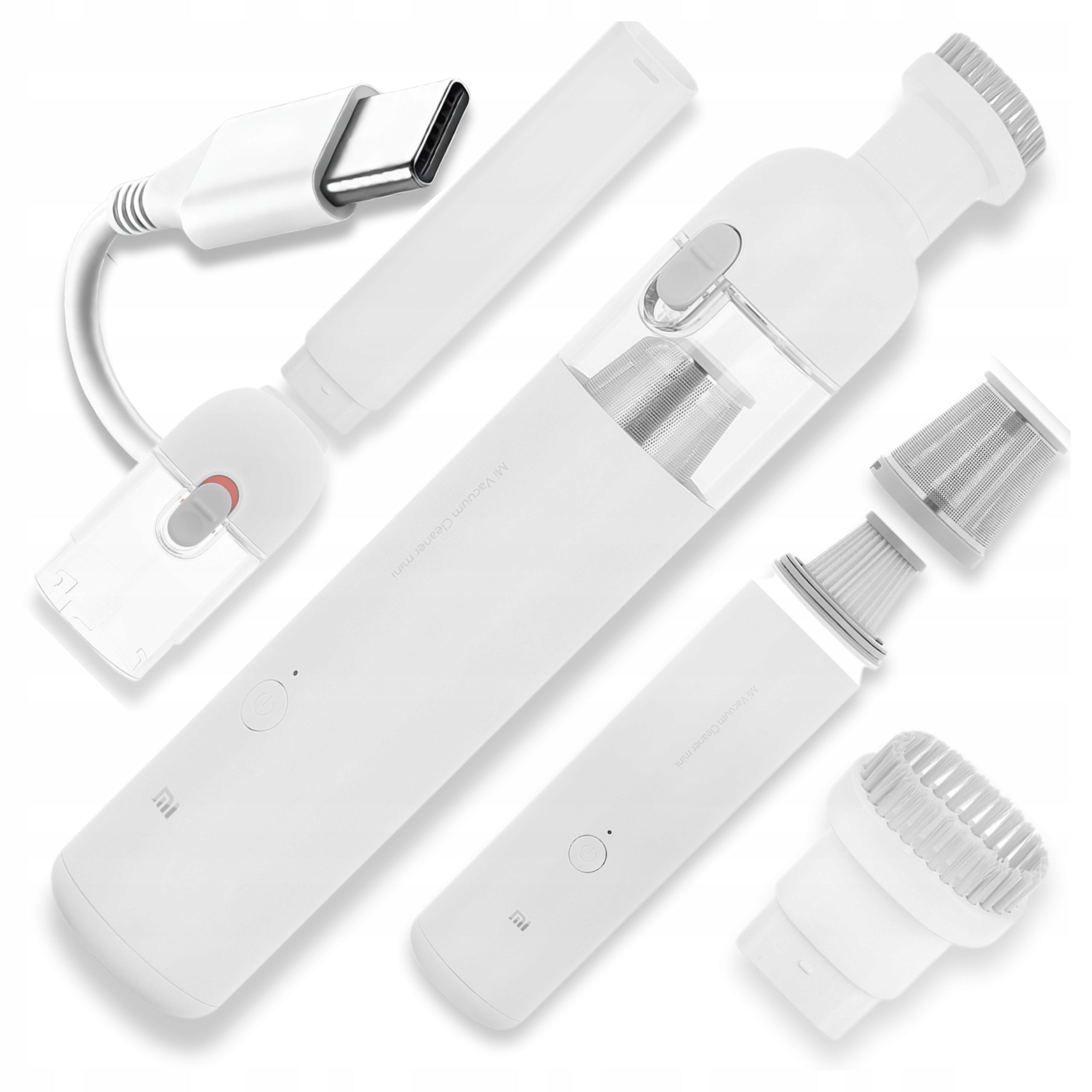 Cordless Upright Vacuum Cleaner Xiaomi Vacuum Cleaner Mini USB TypeC white