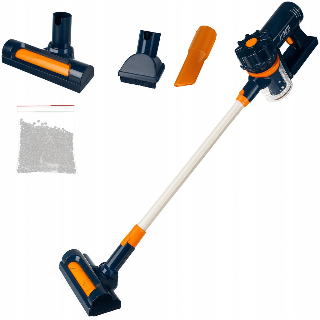 Cordless Upright Vacuum Cleaner for Kids with Suction Sound Brand Kruzzel