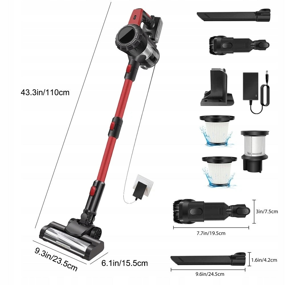 Cordless Vacuum Cleaner, Retractable Cordless Vacuum Cleaner With Lighting Packaging status original