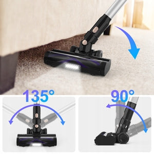 Cordless Vacuum Cleaner Vertical Bagless LED Electrobrush 8in1 300W Brand no brand