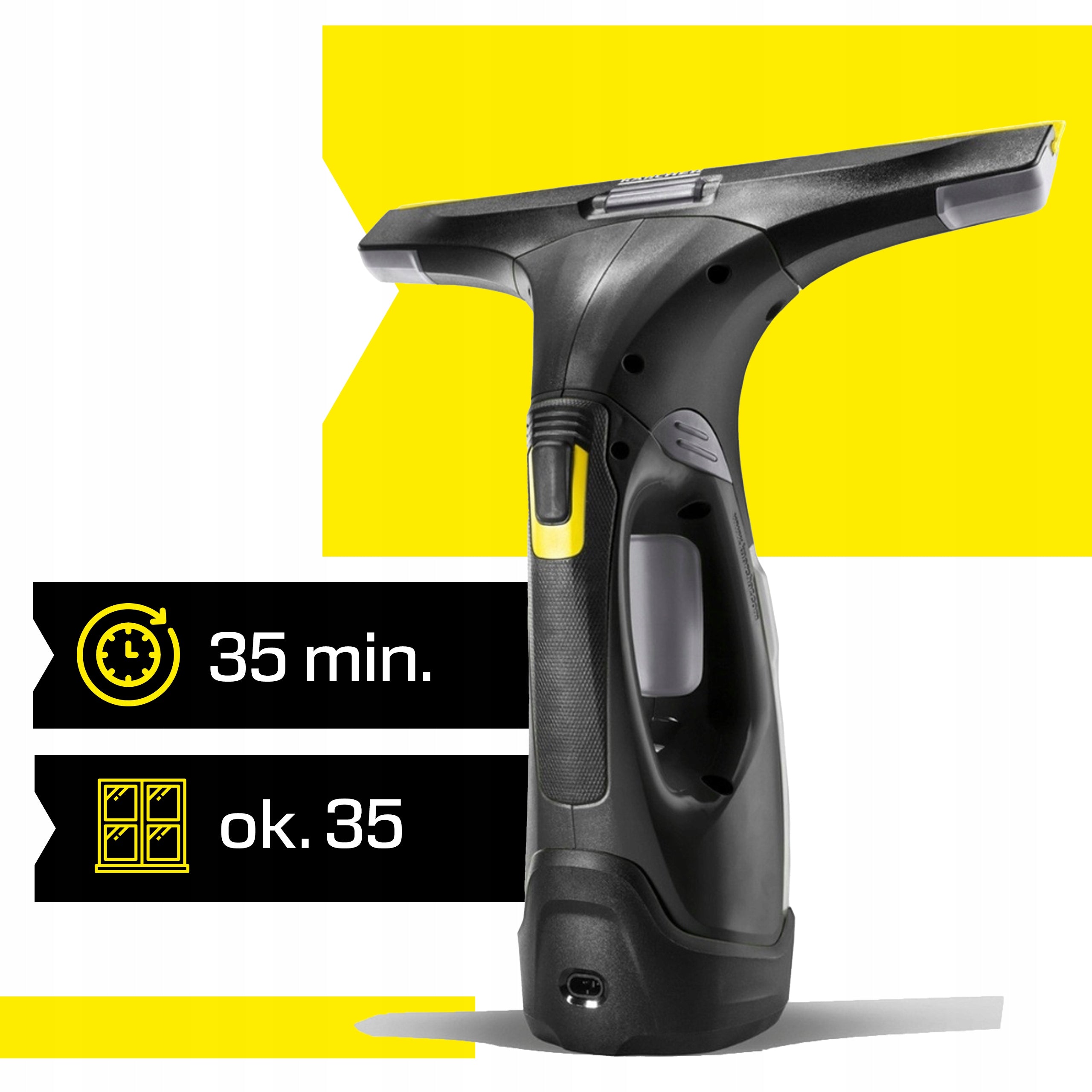 Cordless Window Cleaner Karcher WV 5 Plus N Black Edition Packaging status original