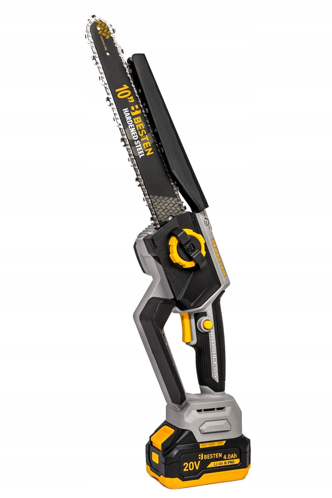Cordless chainsaw BESTEN 8"/10" brushless 2 batteries