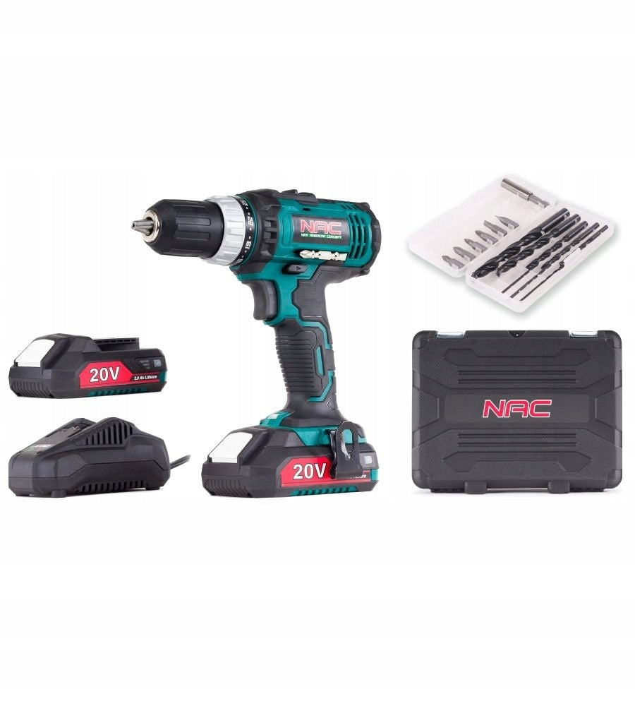 Cordless drill NAC CDB2-LI-20V