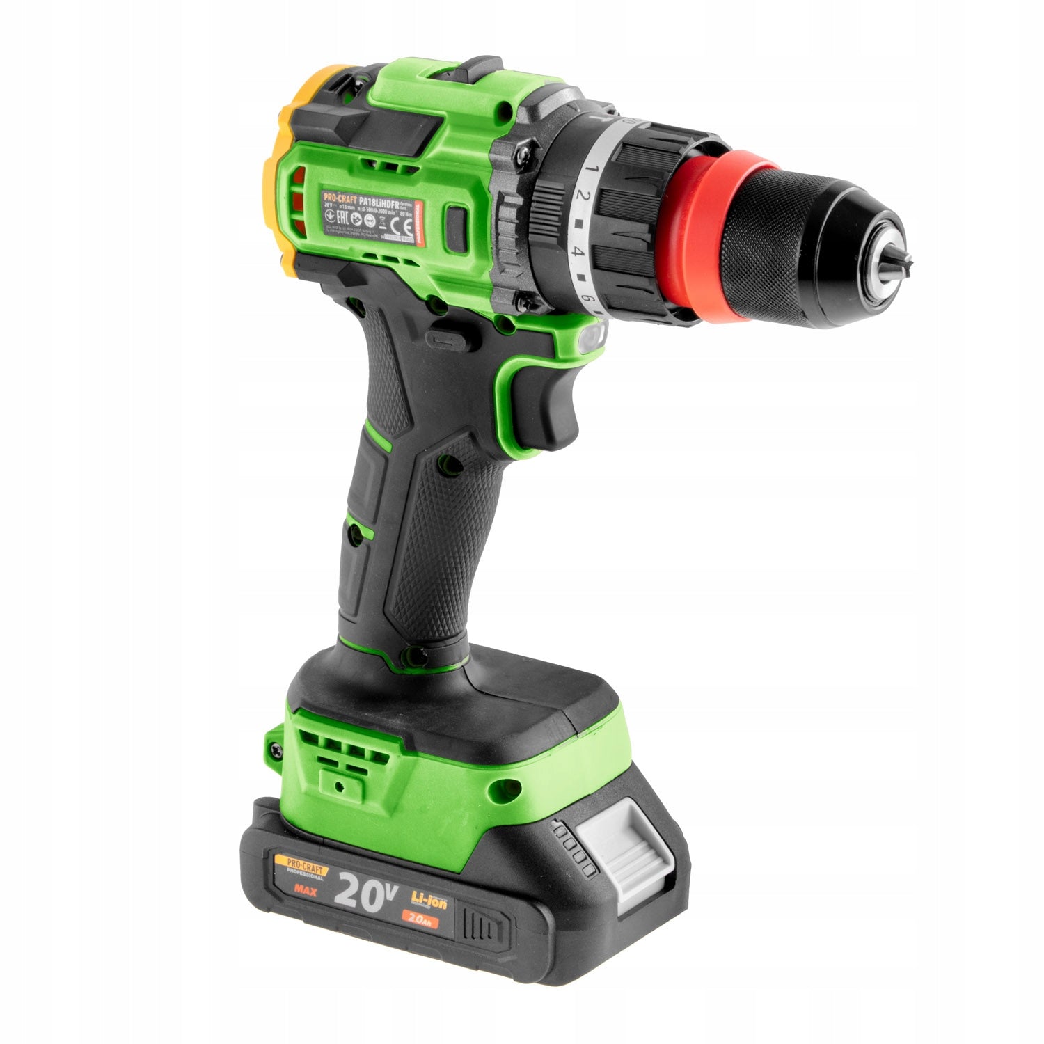 Cordless drill Procraft PA18LiH DFR Voltage (V) 20 V