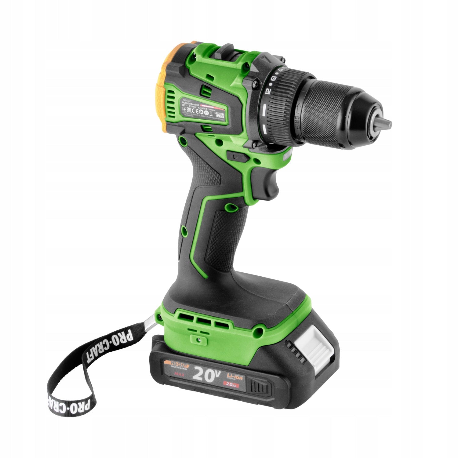 Cordless drill Procraft PA20Li Voltage (V) 20 V