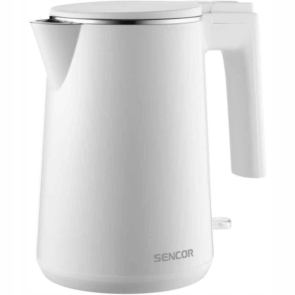 Cordless electric kettle Sencor 0155WH 1500W 1L double walls